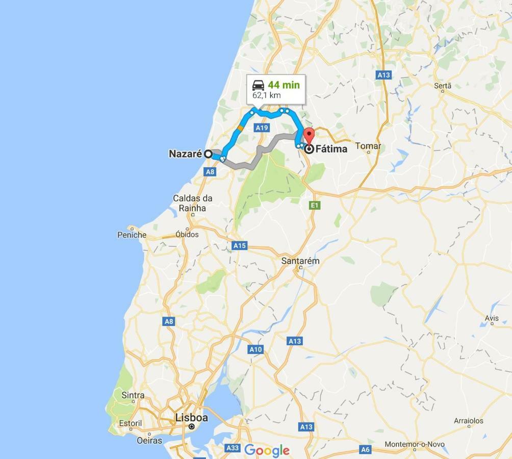 Nazare Apartamento Em Frente Ao Mar Eksteriør billede